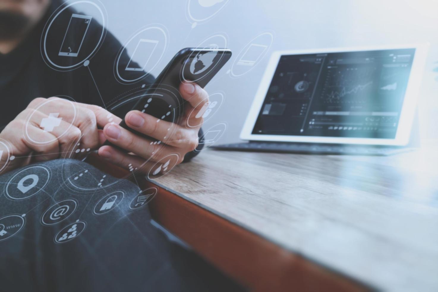 Ambiente de aprendizado moderno com tecnologia para localização